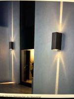 Moderne LED-Wand leuchte IP65  LED-Außenwand leuchte 6W Bayern - Wallersdorf Vorschau