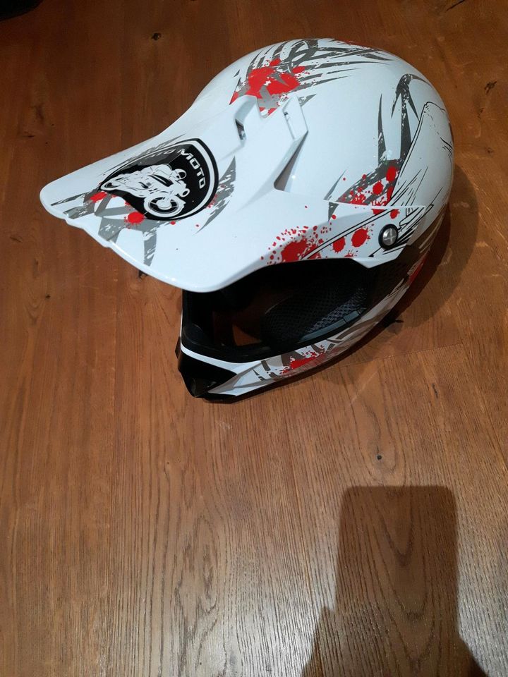 Moto Cross Helm XS 53-54 in Waldstetten