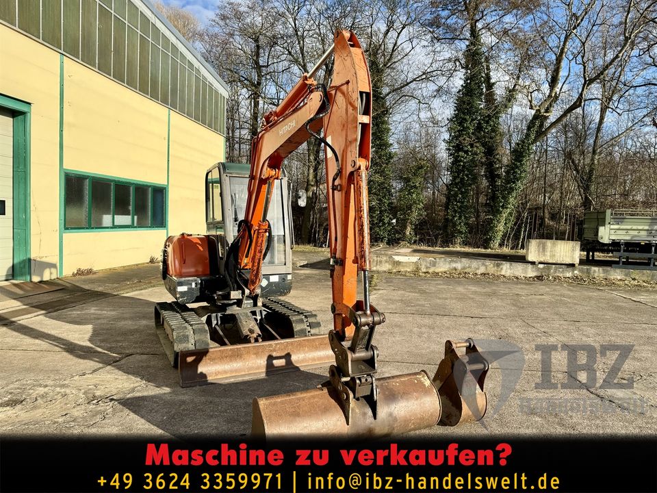 Hitachi ZX50 Kettenbagger Mobilbagger Minibagger 5t Bagger ZX 50 in Ohrdruf