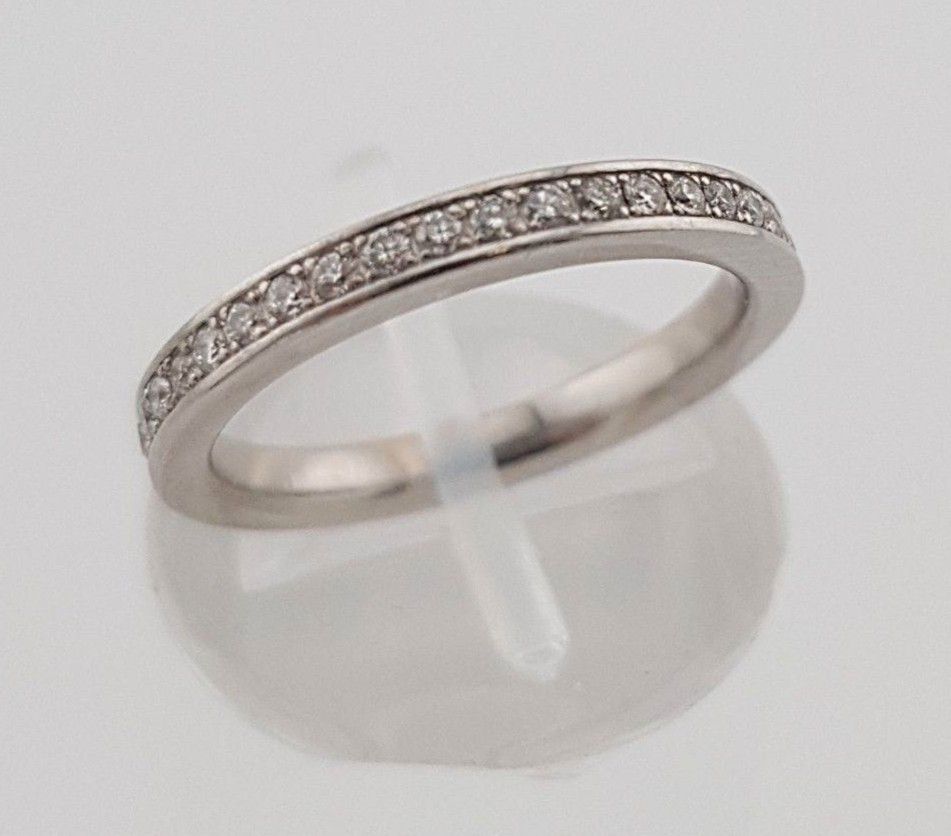 Palladium Ring Memory - Diamanten 0,45 ct. | RG 50 | 950er Palladium | Damen G 1697 in Regensburg