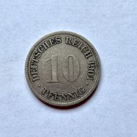 Kaiserreich 10 Pfennig 1901 G Altona - Hamburg Ottensen Vorschau
