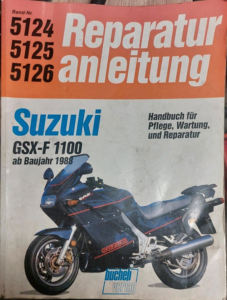 Reparatur Anleitung GSX 1100 F in Bottrop