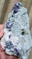 Fluorit Kupferkies Flechtingen, Sachsen-Anhalt, Mineralien Hessen - Ebersburg Vorschau