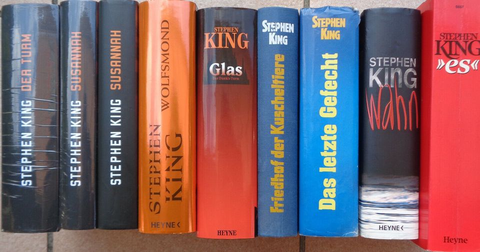 8 Stephen King Romane abzugeben Gesamt oder einzeln OVP bis gebra in Altdorf