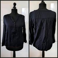 Street One Bluse Größe 40 Damen dunkelblau Hessen - Dautphetal Vorschau