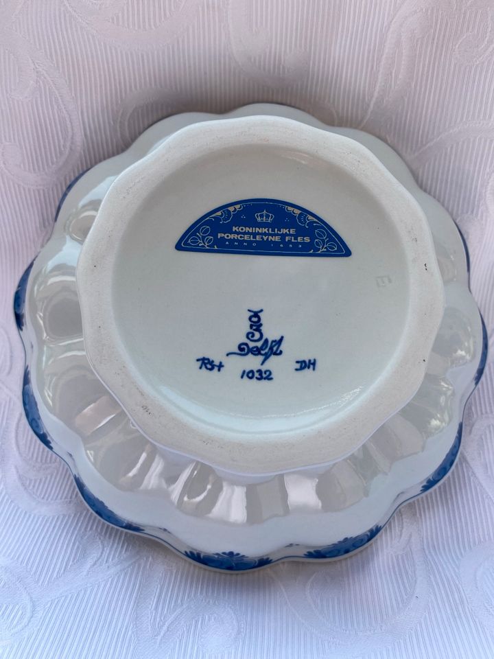 Obstschale/Schüssel Original Royal Delft *beschädigt* in Bottrop