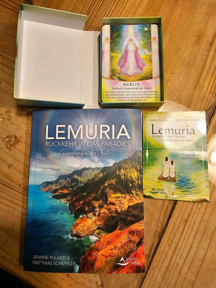 Lemuria Rückkehr ins Paradies , Buch und Kartenset in Fintel
