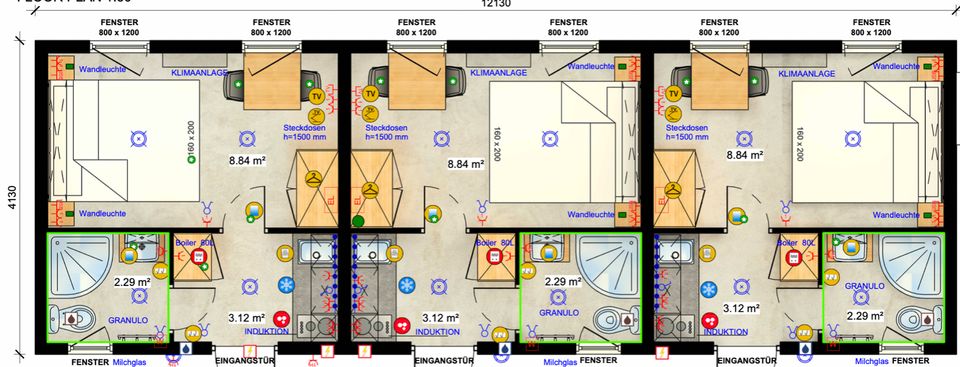 Mobilheim, Tinyhaus, 3 Wohneinheiten in Isernhagen