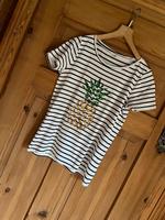 Gestreiftes Shirt von Only mit Ananas Gr. 36 aus 100% Baumwolle Thüringen - Jena Vorschau