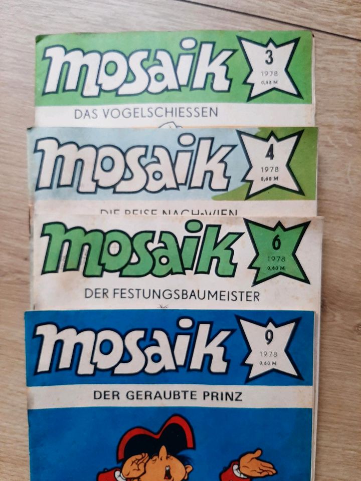 Mosaikhefte der Abrafaxe , Stückpreis 1 € in Hansestadt Seehausen