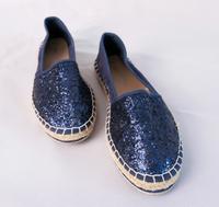 Marco Tozzi, Slipper/ Espadrilles, blau mit Glitzer, Gr. 40 Baden-Württemberg - Ulm Vorschau