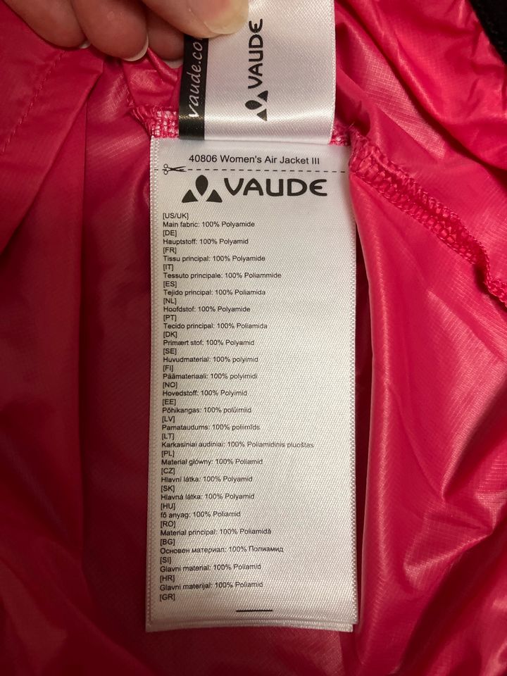 VAUDE Fahrrad Windjacke Damen XS in Erfurt