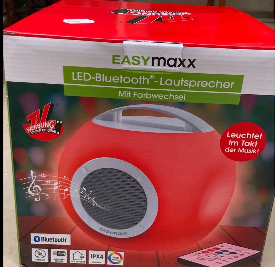 Bluetooth-Lautsprecher EasyMaxx LED in Düsseldorf