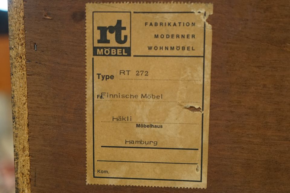 Teak Sideboard RT Möbel RT-272 Heinrich Riestenpatt Vintage in Hamburg
