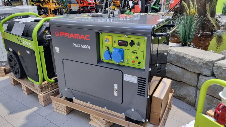 Pramac PMD 5000S Stromerzeuger Notstromaggregat Diesel 230V in Olpe