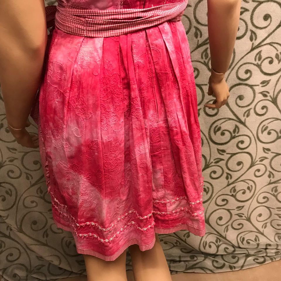 KRÜGER MADL Damen Dirndl Kleid Bluse Gr. 34 Mädchen Schürze in Kelheim