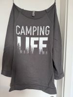 Camping Life Shirt Damen Grau Neu XL Caravan Esprit Zara Mango Köln - Raderthal Vorschau
