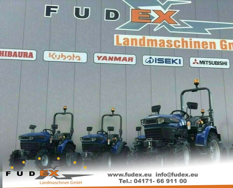 Farmtrac 26 ANGEBOT inkl. Einachsanhänger 1,5t Kleintraktor Fudex Traktor in Winsen (Luhe)