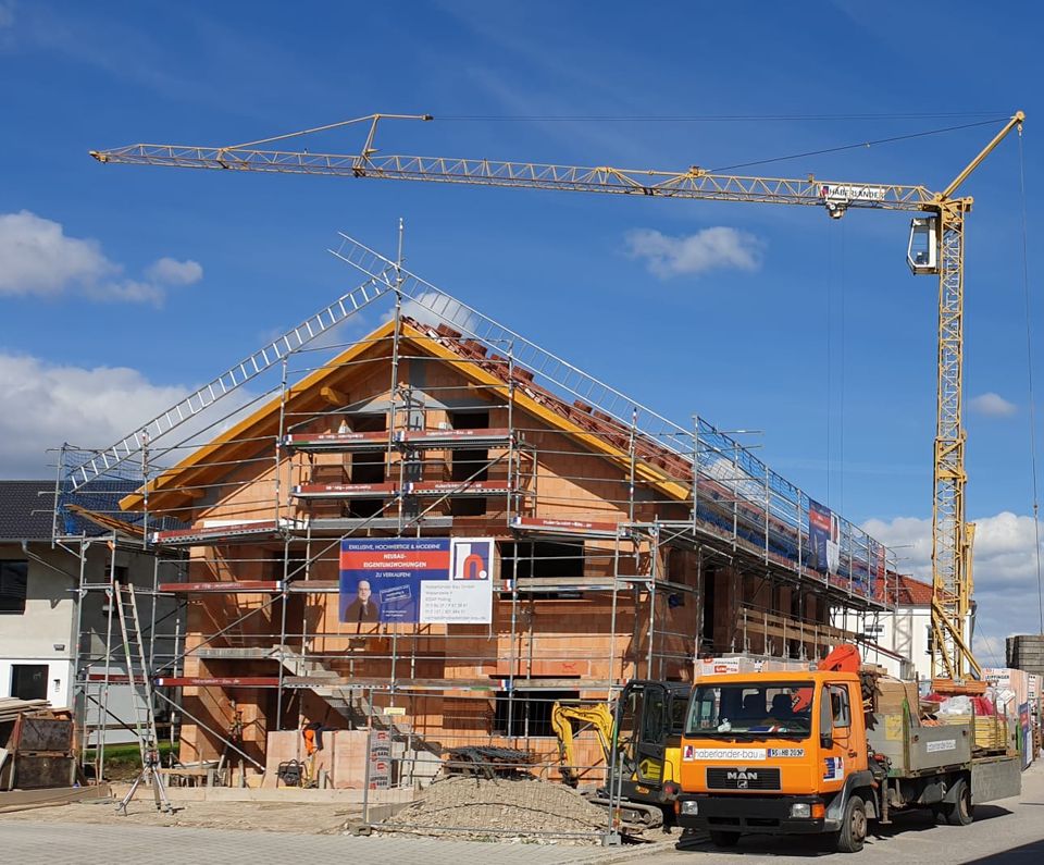 Neubau...moderne 4-Zi. Eigentumswohnung mit Garage u. Stellplatz in Emmerting