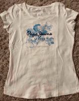 T-Shirt Shirt Damen von Pepe Jeans Größe M Farbe weiß Baden-Württemberg - Hockenheim Vorschau