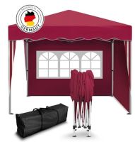 Faltpavillon von Kronenburg – rot – Pavillon ideal für Flohmarkt Nordrhein-Westfalen - Heiligenhaus Vorschau