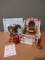 Playmobil 5108 Shire Horse mit Pferdebox + Anleitung Niedersachsen - Delmenhorst Vorschau