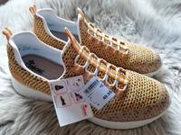 Rieker Sneaker 42 gelb/senf-gesprenkelt  schmal geschnitten Nordrhein-Westfalen - Moers Vorschau