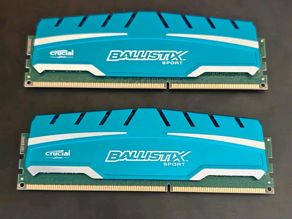 2x 4GB Crucial Ballistix Sport BLS4G3D169DS3.16FER2 8GB in Werder (Havel)