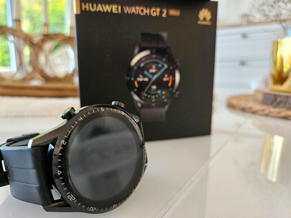 Huawei Watch GT2 TOP Zustand !!! Smartwatch Fitnesstracker Uhr in Mühlhausen