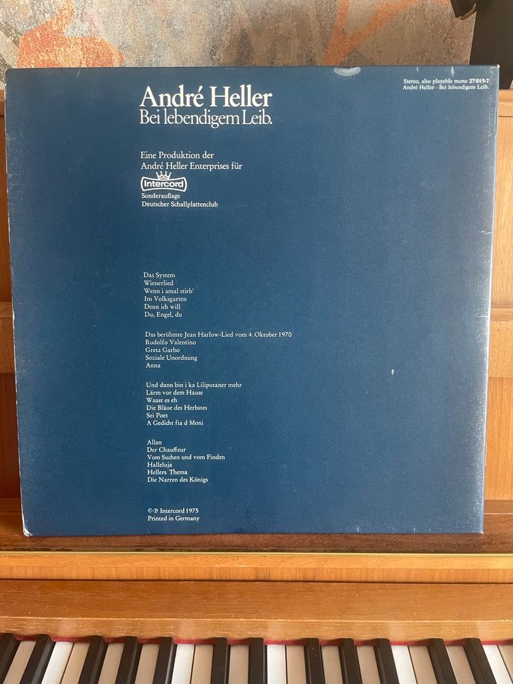 André Heller Vinyl in Flörsheim am Main