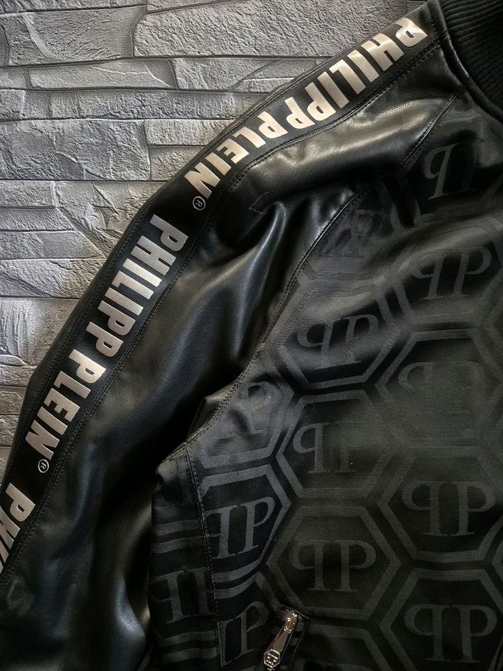 PHILIPP PLEIN BOMBER ALL OVER PP / 3XL / NEU / in Ober-Mörlen