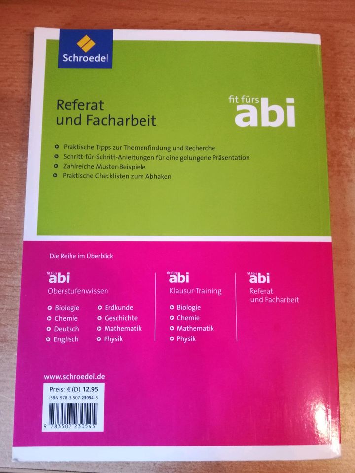 Buch fit fürs abi in Thedinghausen