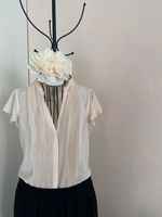 Top von H&M - neu mit Etikett - beige mit Plissee vorne  34/36/S Frankfurt am Main - Altstadt Vorschau