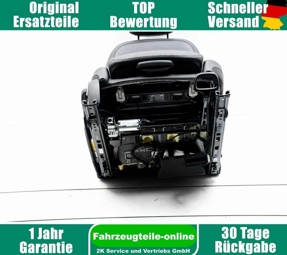 Opel Insignia A G09 Sitz Beifahrersitz Vorn links Leder Siena Sch in Eilenburg