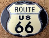 Route 66 Mother Road Gürtelschnalle Original USA Buckle Biker HD Bayern - Deiningen Vorschau