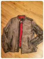 Diesel Bikerlederjacke Herren Sachsen-Anhalt - Dessau-Roßlau Vorschau