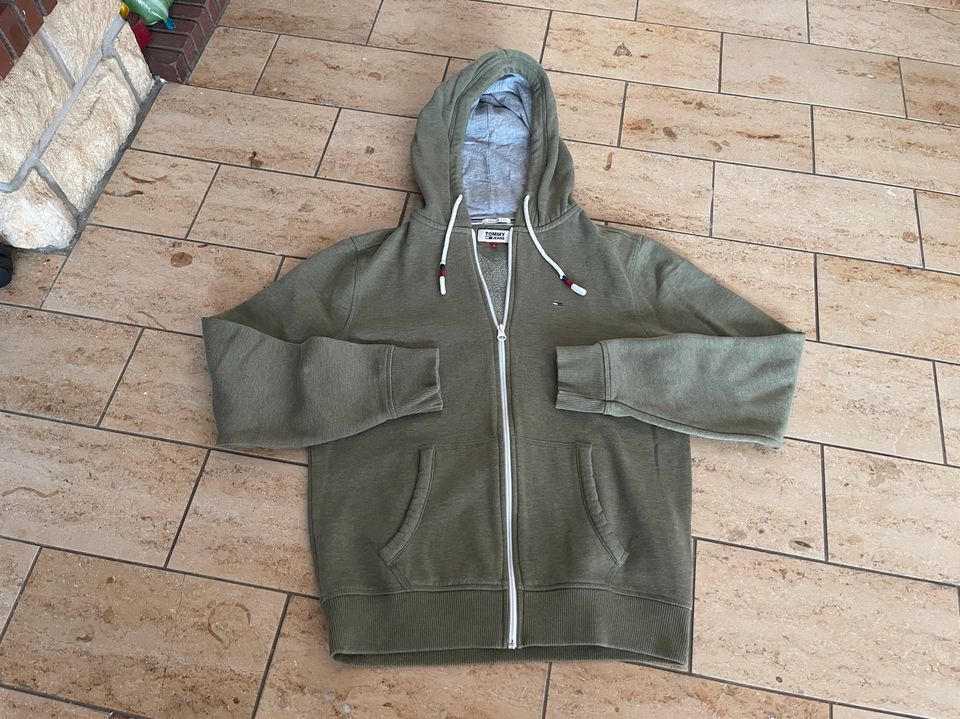 Tommy Hilfiger Jacke Pulli mit Kapuze Gr S/M ⭐️ grün Damen in Wuppertal