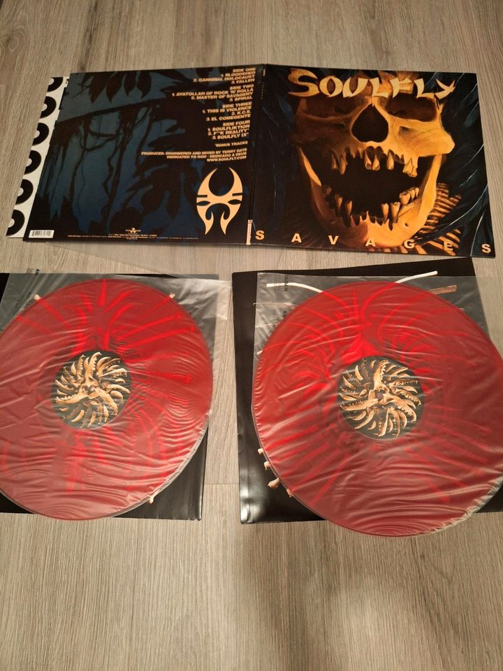 Soulfly Vinyl LP Ltd. Red 250 wie Sepultura in Oldenburg