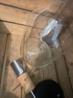 Deckenlampe Glas Holz Metall Loft Wandsbek - Hamburg Rahlstedt Vorschau