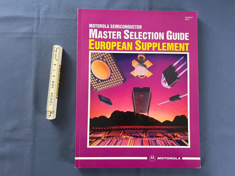 Heft Motorola Semiconductor 1989 Master Selection Guide in Bremen