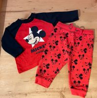 Set: Shirt Mickey Maus + Jogginghose • Gr. 74 • Topomini Baden-Württemberg - Ettenheim Vorschau