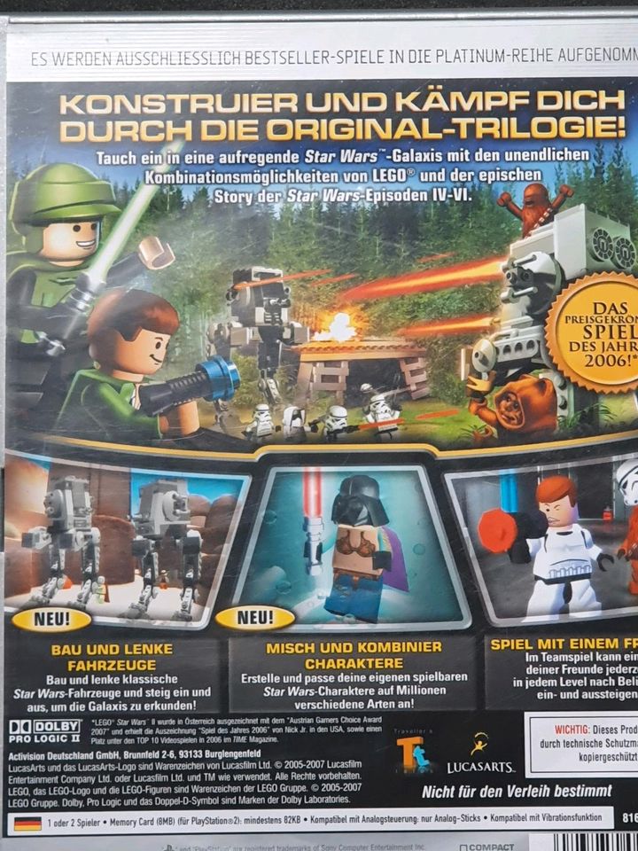 LEGO Star Wars II: Die Klassische Trilogie (Playstation 2, PS2) in Winterberg