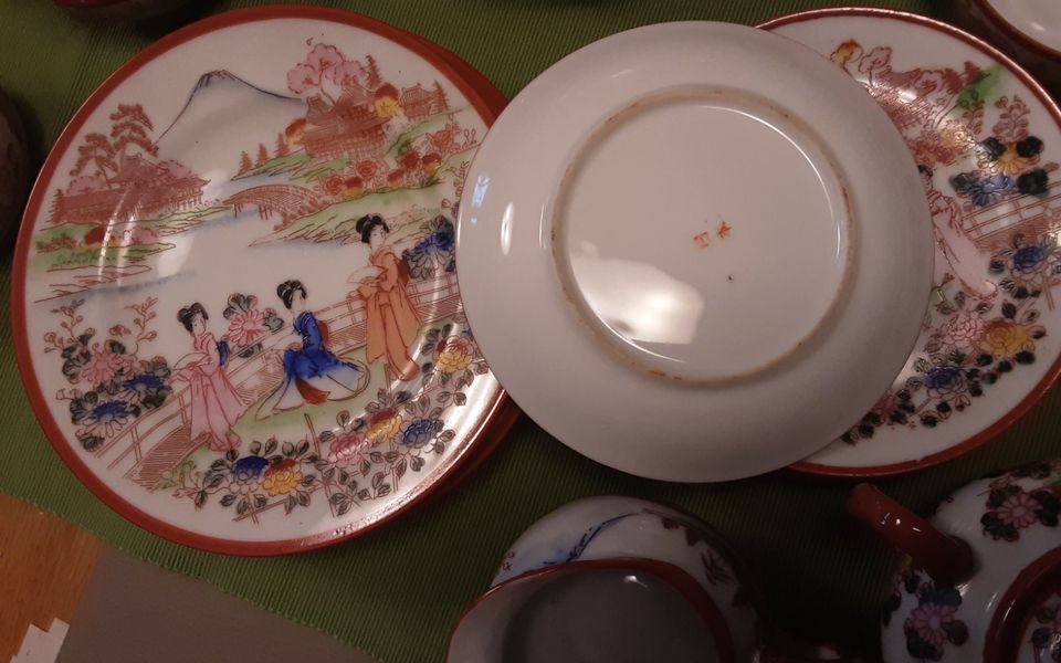 Japanisches Teeservice, Vintage ca 60/70 Jahre in Unkel
