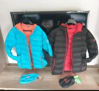 2 Daunen Jacken m. Kapuze , Gr. 40, schwarz &  türkis, Moorhead Hessen - Lollar Vorschau