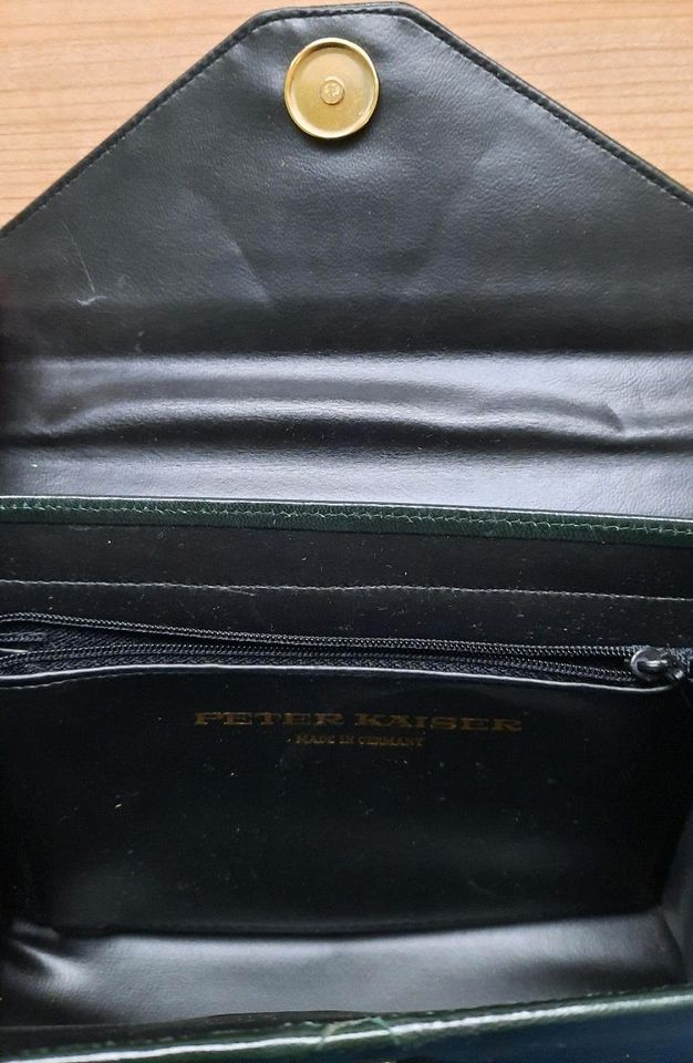 Handtasche Peter Kaiser Dunkelgrün in Zweibrücken