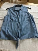 Bluse ärmelos, Jeans Optik Hessen - Lautertal Vorschau