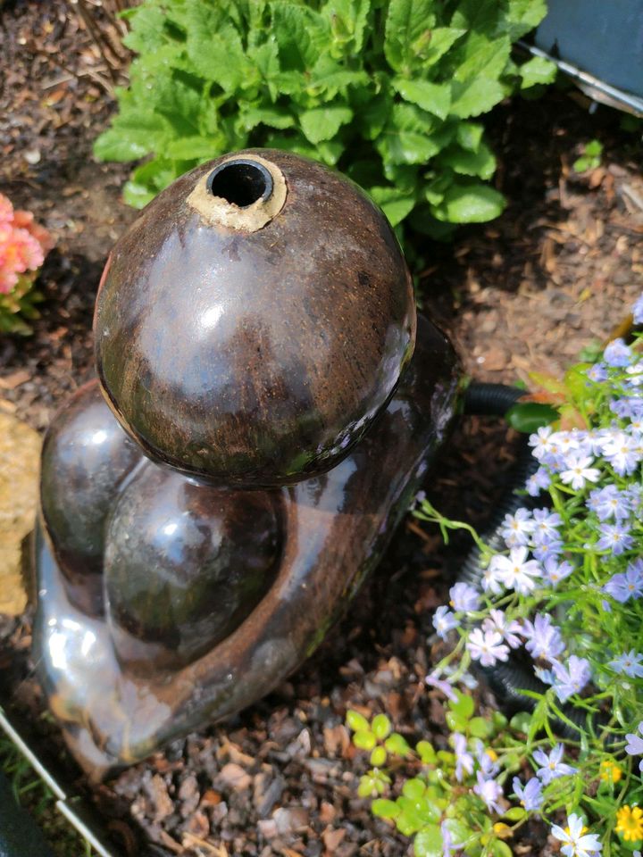 Brunnenfigur, Deko Figur Frau Garten Outdoor Wasserspiel in Pliening