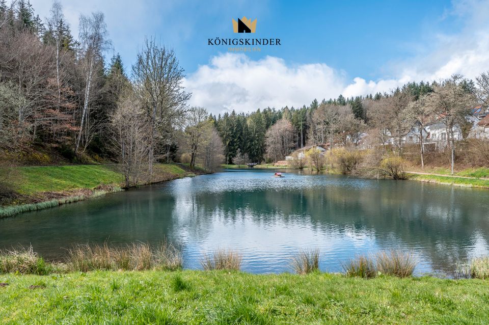 Top Immobilie für Investor und Kapitalanleger zur Umnutzung in 2 und 3-Zimmerwohnungen in  idyllischer Waldsee-Lage im Nordschwarzwald in Waldachtal