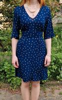 Kleid von Boden in der 34, blau mit gold Thüringen - Kranichfeld Vorschau