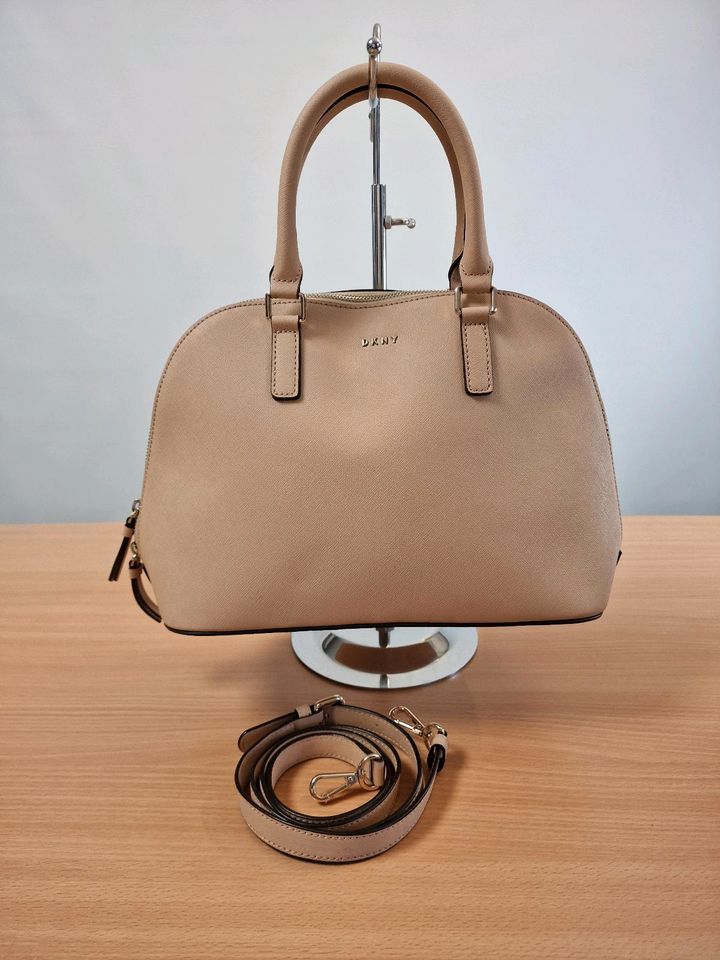 Original DKNY Donna Karan New York Tasche Handtasche in Großrinderfeld